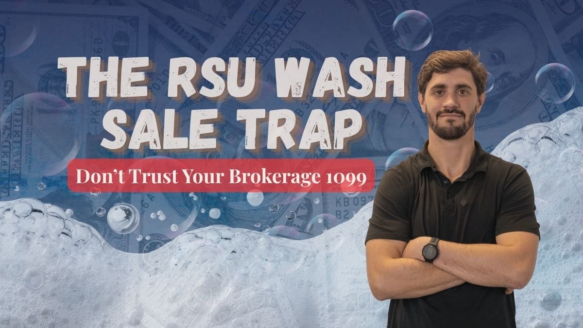 RSUs and the Wash Sale Rule: Why Your 1099 Might Be Wrong